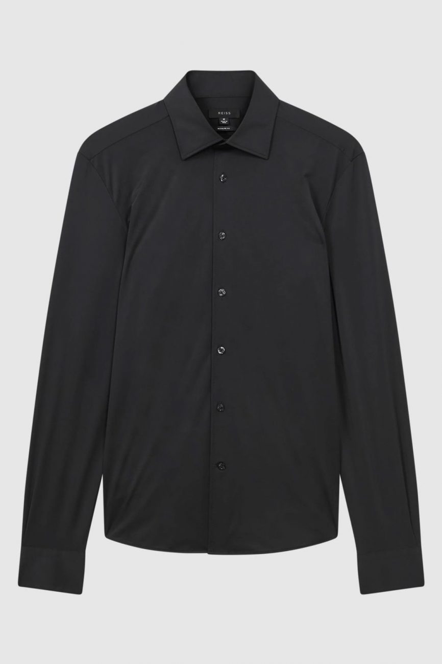 Regular Fit Cotton Blend Shirt