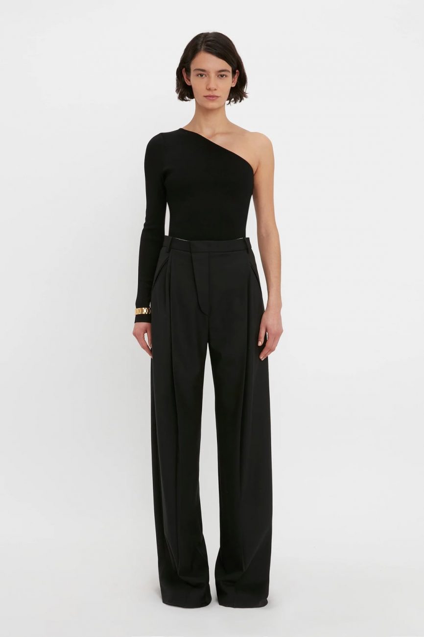 Relaxed Fit T-Shirt In Black Marl